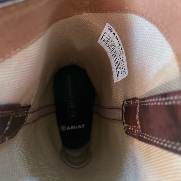 Ariat Women's Yukon Brown Square Toe Boot - Picture 12 of 12